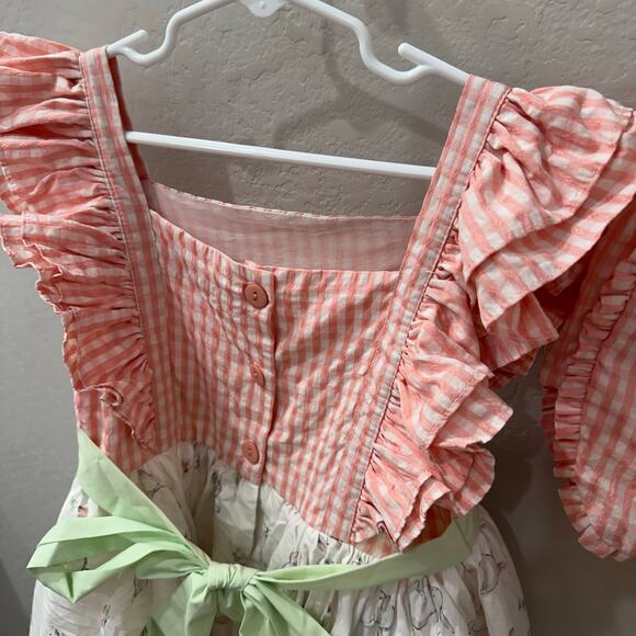 Girl August Honey Bunny Dress Set - Picture 8 of 10